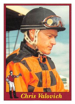 1995 Jockey Star #205 Chris Valovich Front